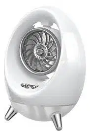 Portable turbo fan with humidifier rechargeable table fan jet fan