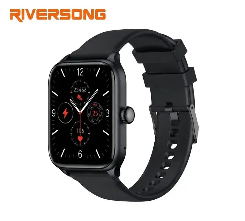 Riversong Motive 6 Pro Bluetooth Calling Smartwatch | Water Resistance | 100 Sport Modes | 1-Year Warranty