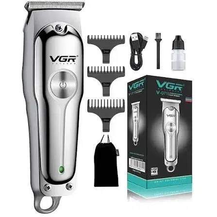 VGR V-071 Cordless Hair Trimmer, Hair Cutter - Professional T-Blade Clipper for Men