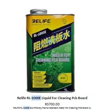 RELIFE RL-1000E Liquid For Cleaning Pcb Board 1L