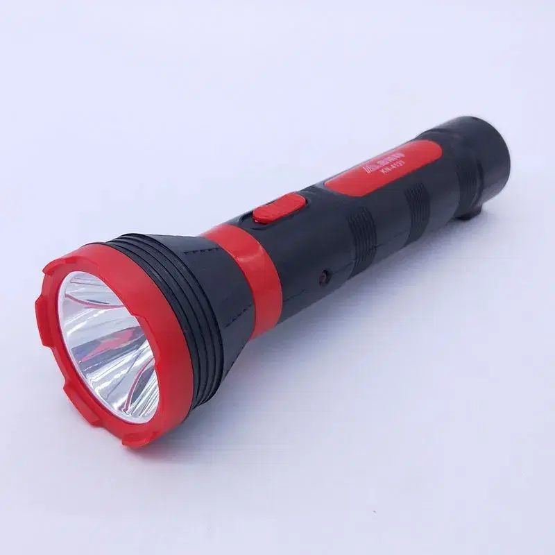 LumiForce Pro 5W Rechargeable LED Searchlight | Ultra Bright Long Range Emergency Torch | Rechargeable Flashlight for Home, Camping & Outdoor : KN-4151