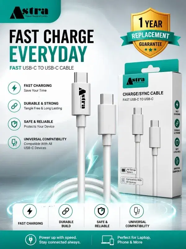 ASTRA 60W DATACABLE TYPE C-C