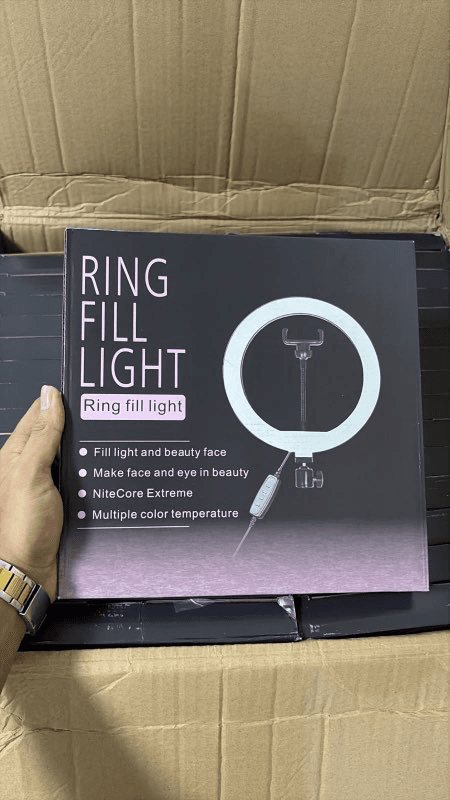 26 cm 10” ringlight with stand
