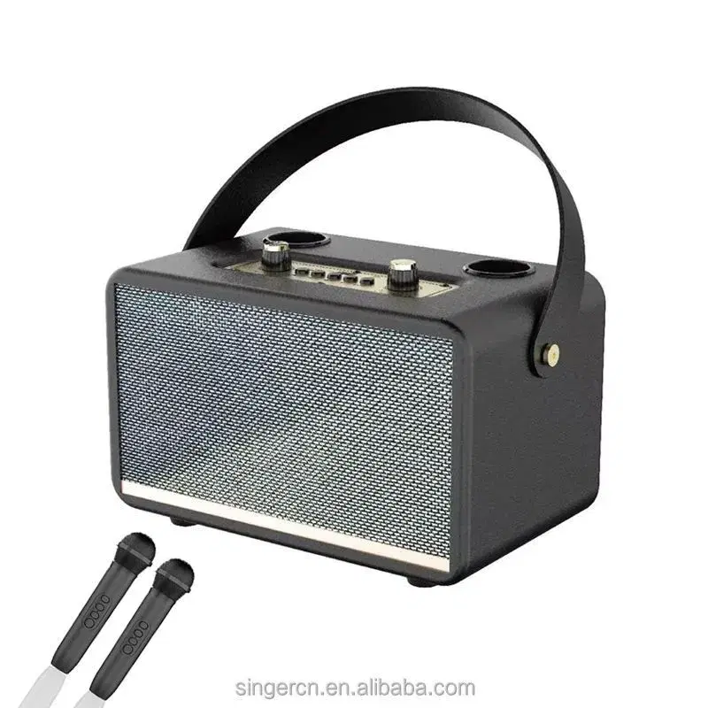 M003 Home Speaker Mini Elegant Retro Portable Bluetooth Parlantes Classical Karaoke Clear Deep Sound Bocinas Party Caixa De Som