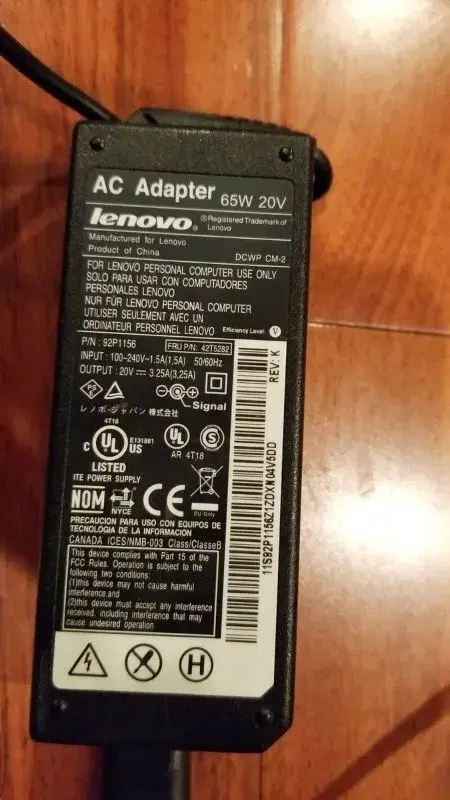Ad-Lenovo 65W Laptop Charger 3 months warranty