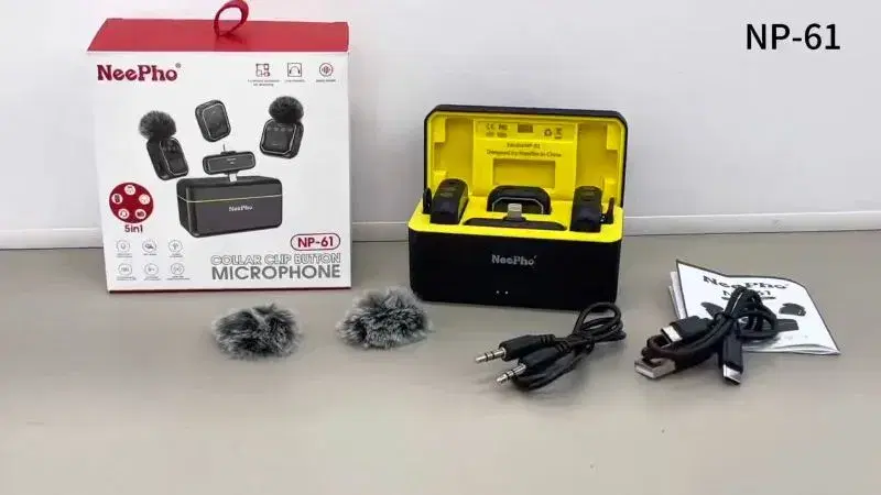 NeePho NP-61 Wireless Microphone For Type-C & iPhone - PST