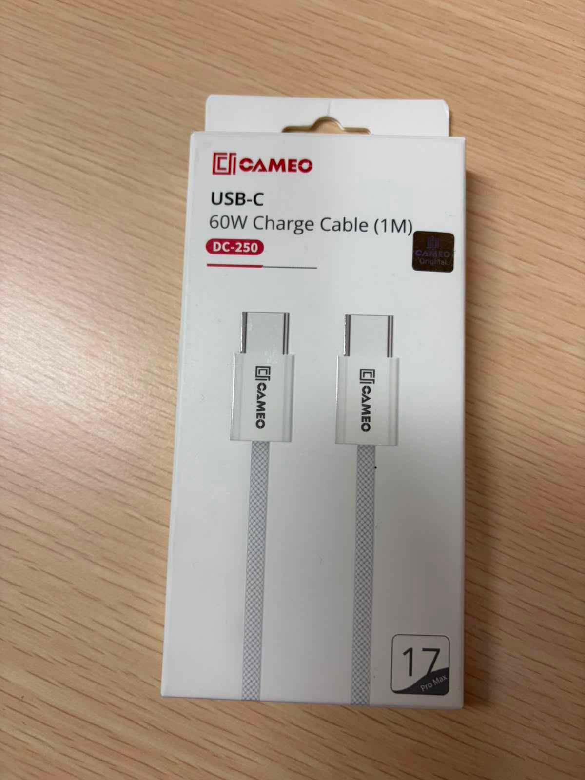 Cameo DC250 Data Cable 6 Month Warranty