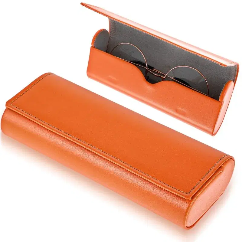 Tacy Case HY-8112-22 Eyeglass Case, Orange, Hard, Aluminum ...