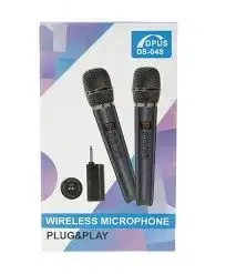 Wireless 2 Microphone Plug and Play DS-04S | MICELLPTY ...