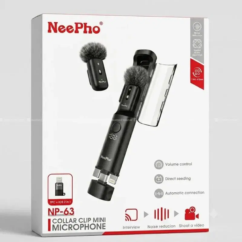 NeePho NP63 Wireless Lavalier Mircrophone Kit in Nepal ..