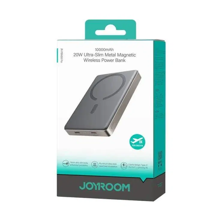 JOYROOM JR-PBM08 Pro 20W Ultra-Thin Magnetic Wireless Power ...
