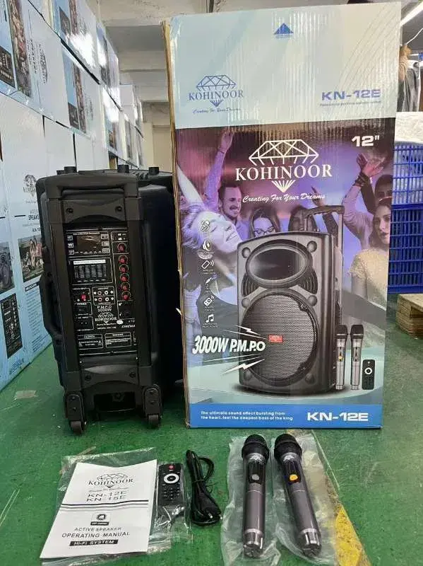 Kohinoor KN-12E 12 Inch Trolly Speaker .