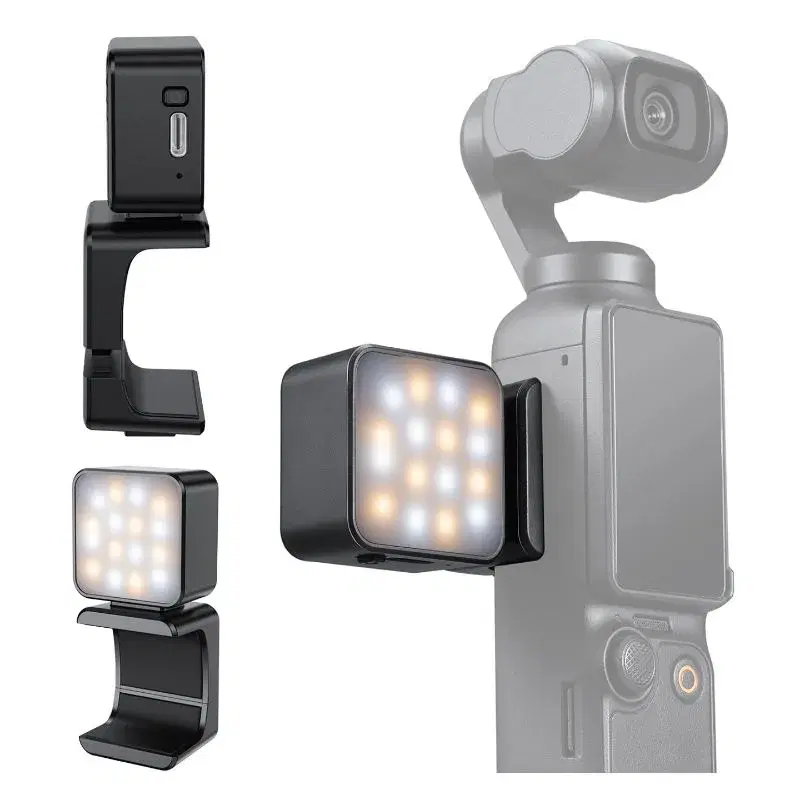 K&F Concept Mini Magnetic Fill Light for DJI Osmo Pocket 3 with Magnetic Mount
