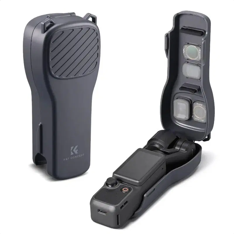 K&F Concept DJI OSMO Pocket 4 Protective Case with 4 filter slots
