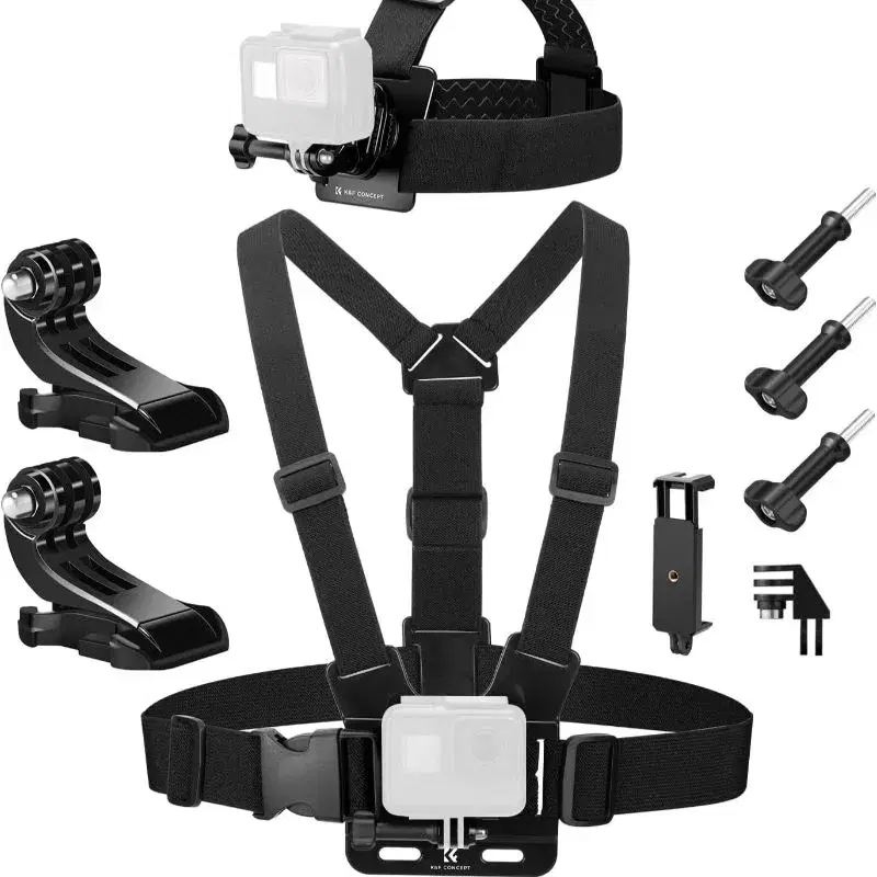 K&F Concept Sports Camera Wearable Accessory Set