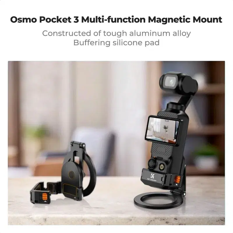 K&F Concept DJI Osmo Pocket 3 Aluminum Magnetic Expansion Frame