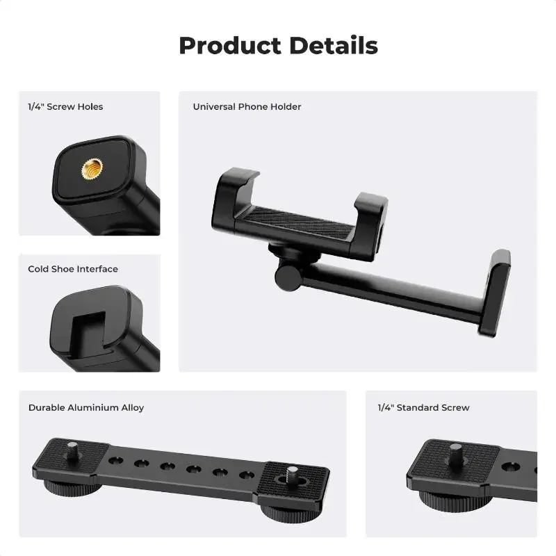 K&F Concept DJI Osmo Pocket 3 Cell Phone Holder