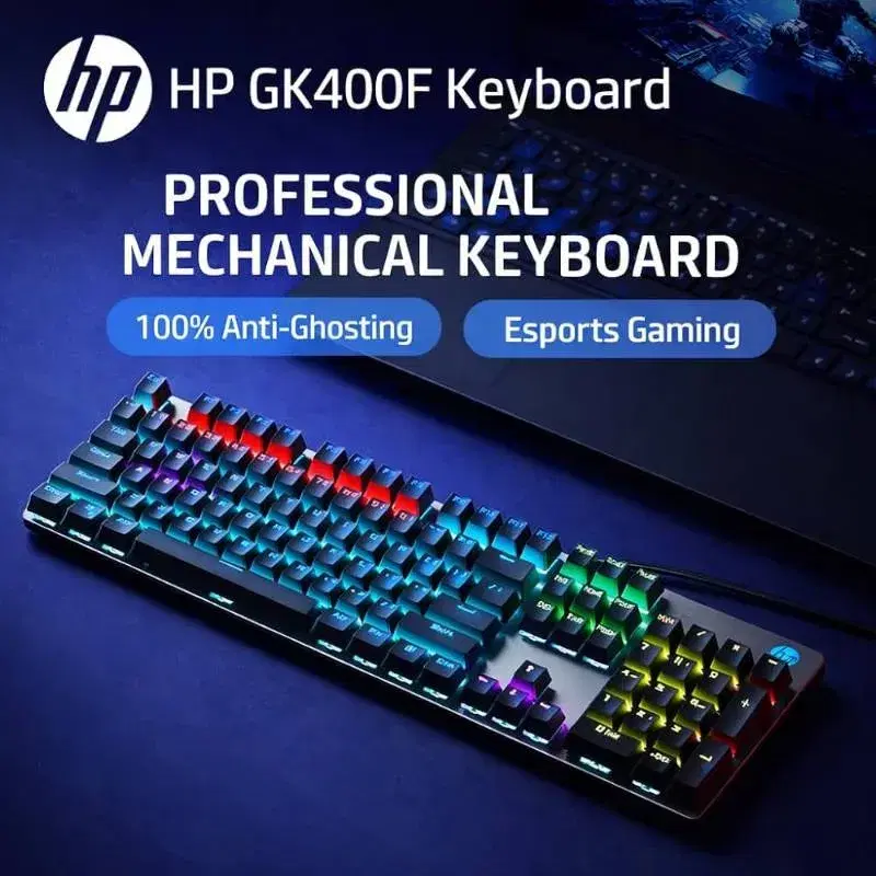 HP GK400F Wired Mechanical Gaming Keyboard .