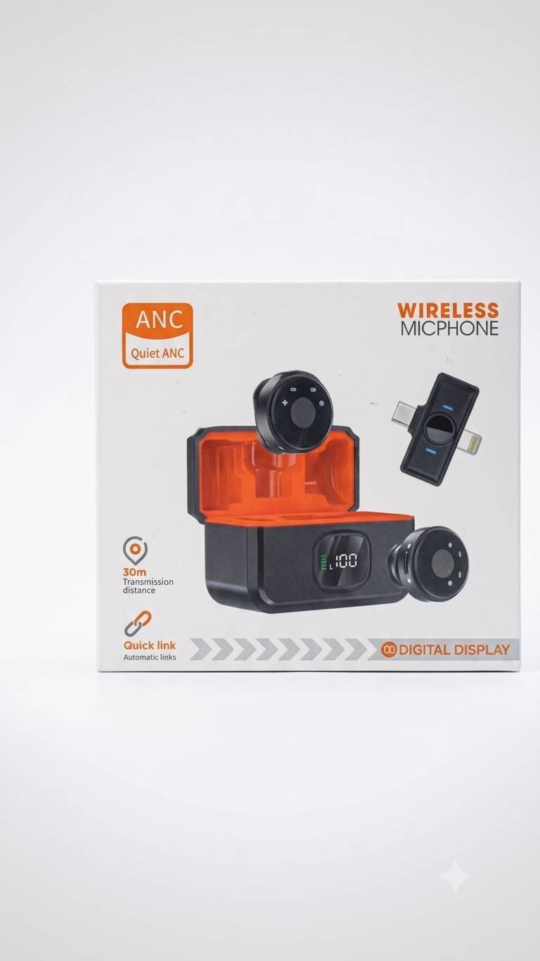 ANC Wireless Microphone Typec & Lightening