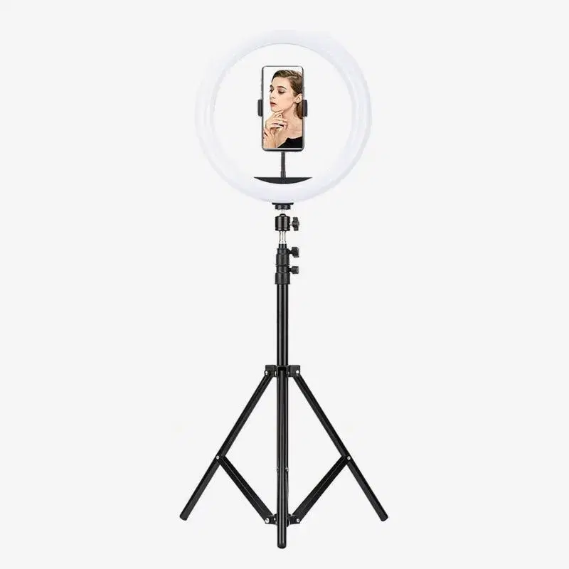 (BD-330)30Cm Selfie Led Ring Light With 7 Fit Tripod Stand, Cell Phone Holder Dimmable 3 Light