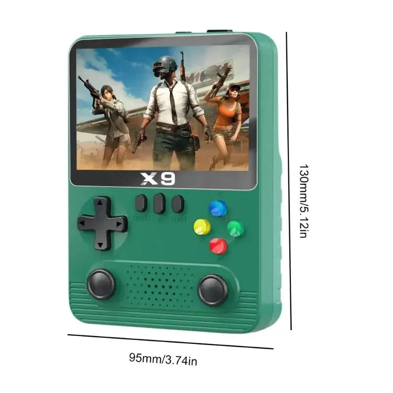 ALPHA X9 Retro Handheld Game Console Built in 10000 Games Pocket