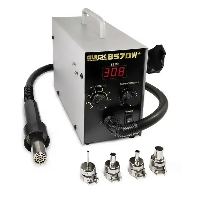 QUICK 857DW+ Lead Free Adjustable Hot Air Heat Gun