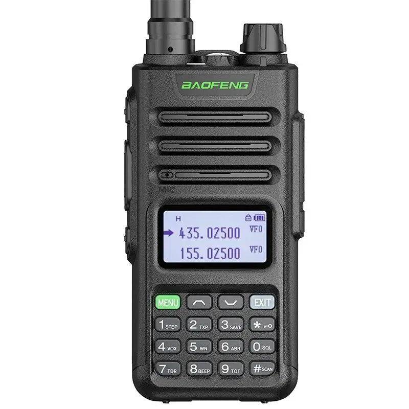 Alpha Baofeng M-13 Pro VHF UHF Air Band Walkie Talkie Wireless Copy Frequency Long Range High Power Two Way Radio IPX4 Waterproof