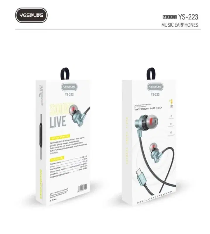 YESPLUS YS-223 EARPHONE