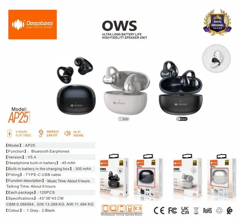 OWS AP25 WIRELESS EARBUDS