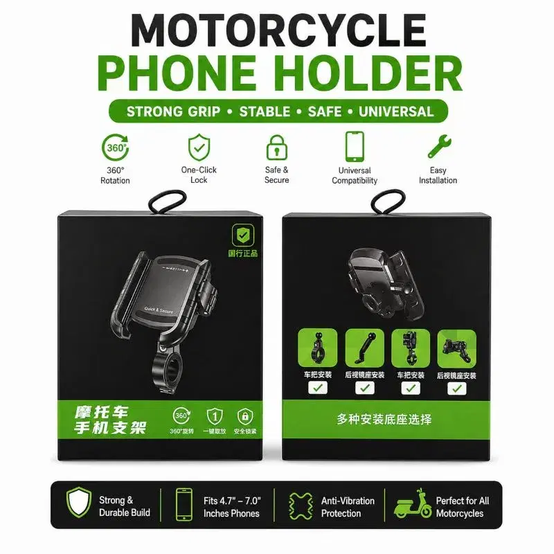 MOTORCYCLE PHONE HOLDER