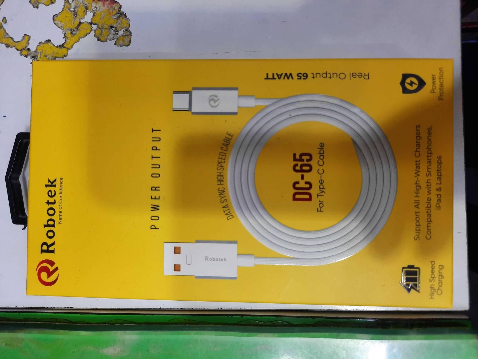 Robotek Dc 65 Type C Cable