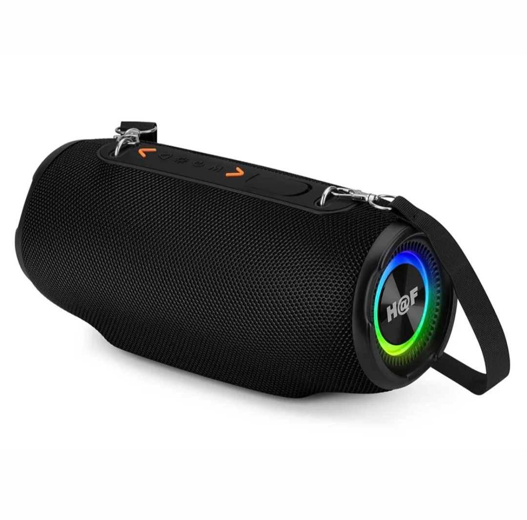 H@F HF-F37 Portable Stereo Woofer Blue-tooth Speaker Wholesale Super Bass Hifi Music IPX4 Waterproof Travel Wireless BT Speaker