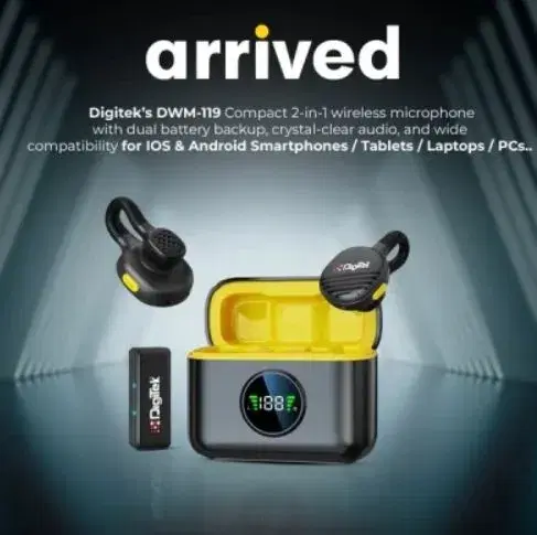 Digitek Wireless Microphone DWM 119 Wireless Microphone