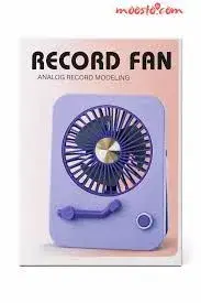 Mini desktop Record Fan – Analog Record Modeling / portable size