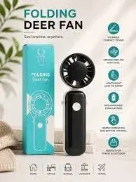 Mini Folding Deer Fan