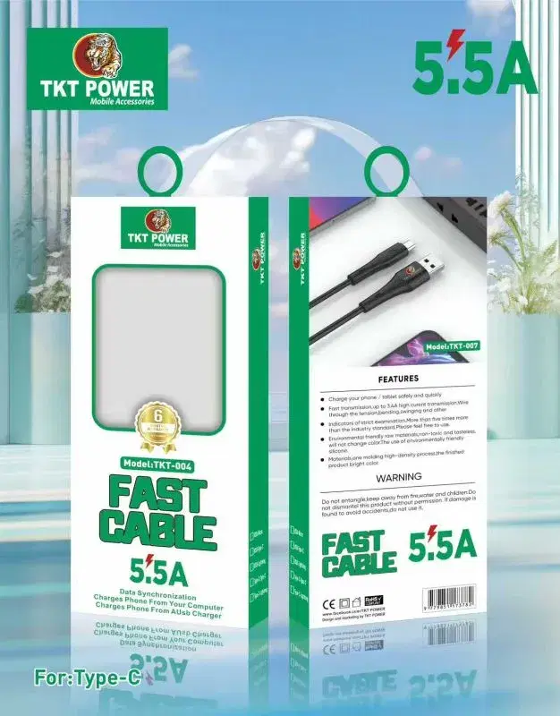 TKT POWER TKT-004 USB -V8 5.5A CABLE