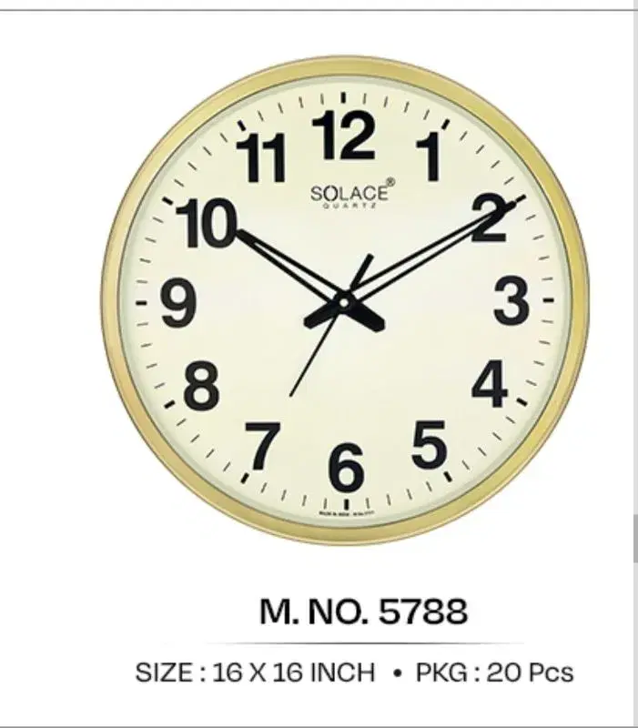 Stylish Design Wall Clock For Decoration.