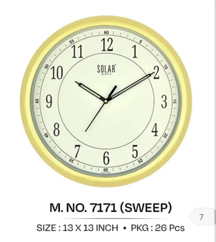 Stylish Design Wall Clock For Decoration.
