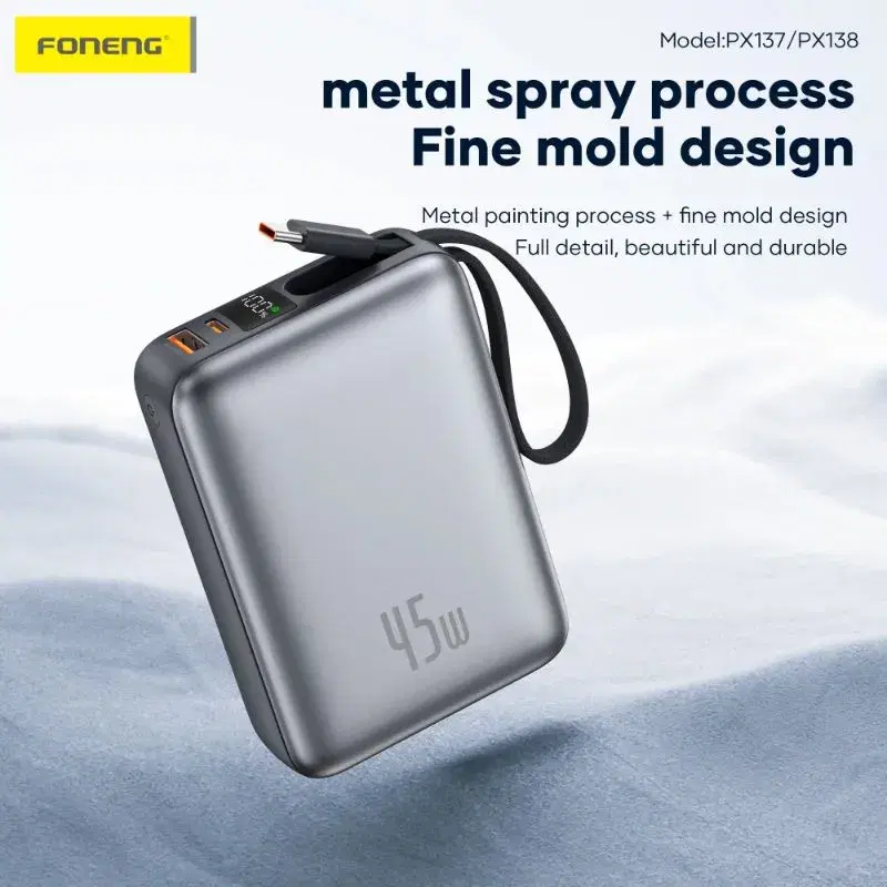 FONENG PX138 20000mAh Power Bank (45W)