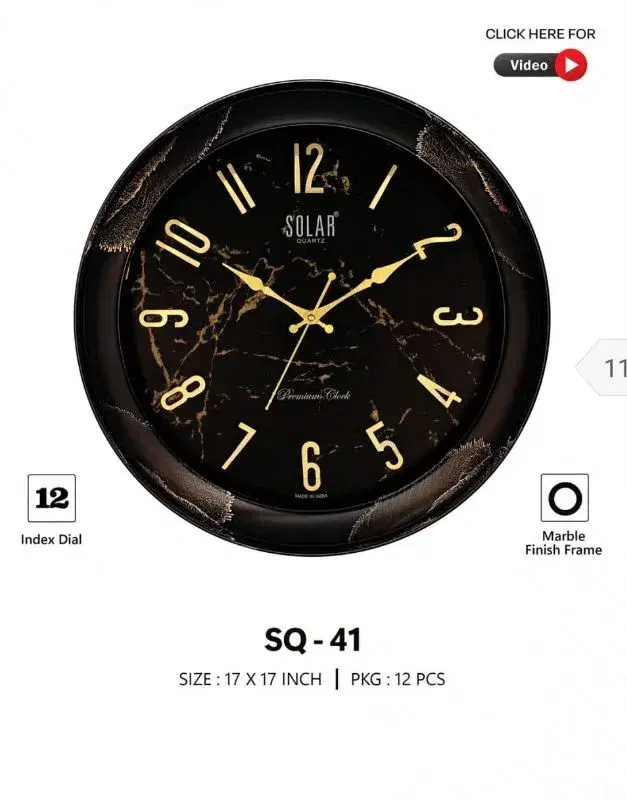 Stylish Design Wall Clock For Decoration.