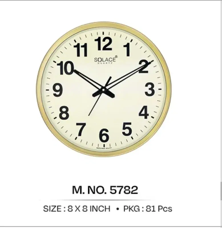 Stylish Design Wall Clock For Decoration.