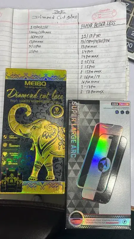 DIMOND CUT GLASS (HIGH QUALITY SCREEN PROTECTOR