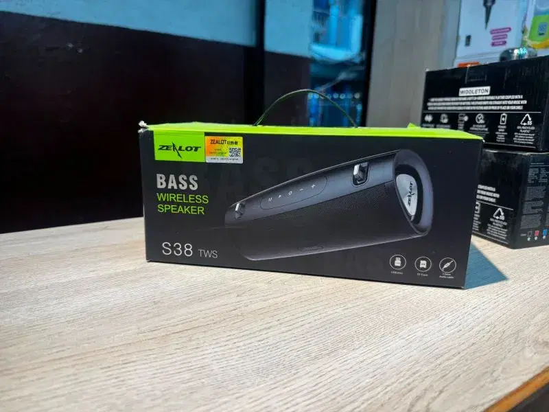 ZEALOT S38 PURE BASS WIRELESS SPEAKER