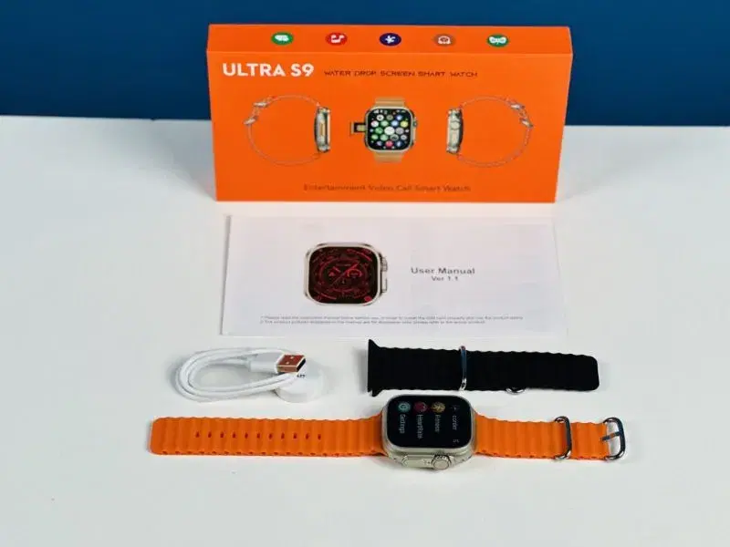 S9 4G Sim Dual Camera Ultra Android Watch(1gb Ram, 16gb Rom) With Video Call setting,Bluetooth Music and Gaming Function