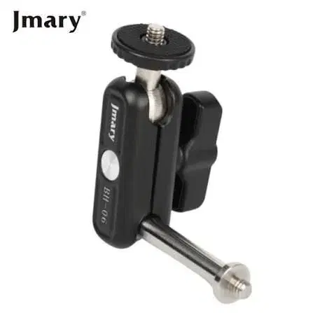 JMARY BH-06 Mini Magic Arm Mount | Universal 1/4" Screw Articulating Arm Bracket for DSLR Camera, Monitor, LED Video Light, Mobile Phone Holder & Microphone