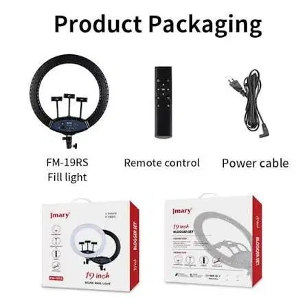 JMARY FM 19RS RING LIGHT
