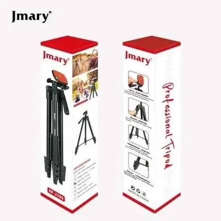 Jmary KP-2205 Tripod | 360° Adjustable Aluminum Tripod | Quick Release Plate | Adjustable Height