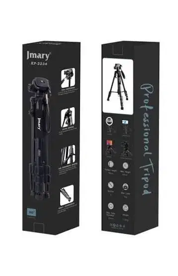 Jmary KP-2234 Professional Aluminium Tripod for All DSLR Cameras
