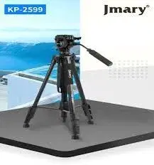 Jmary Kp-2599 Professional Aluminum Tripod For DSLR Camera Video, Photo Tripod -
