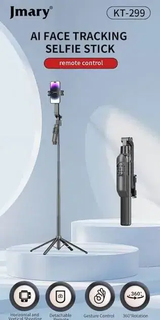 JMARY KT299 1.8Meter Al Sensor Selfie Stick